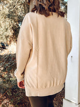 Washed Crew Sweatshirt | Cream