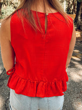 Firecracker Tie Tank | Red