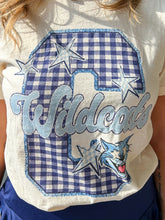 Camden Wildcat Gingham Varsity Letter | Cream