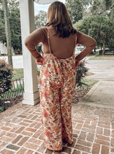 Fall Floral Cotton Twill Jumper
