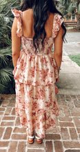 August Floral Midi Dress | Soft Pink