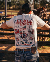 Land of the Free Tee | White