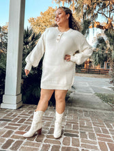 Winter Sweater Dress | Cream