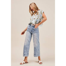Emma Wide Leg Denim | Light