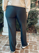 Wide Leg Active Pant | Black