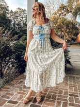 Nora Floral Dress | Blue