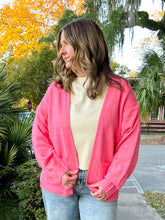 Candy Layered Pink Cardigan
