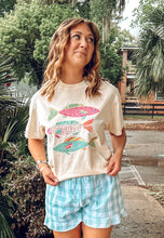 Rainbow Fish Tee | Cream
