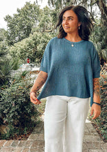 Dolman Oversize Sweater | Blue
