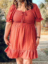Serenity Curvy Dress | sunset