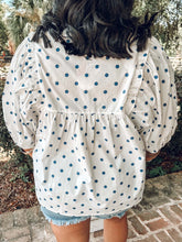 Dreaming Dot Top | Navy White