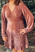 Noel Velvet Dress | Mauve