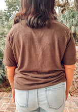 Cloud Collared Top | Brown