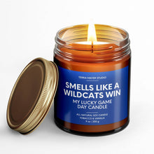 Smells Like A Wildcats Win Game Day Candle | Sea Salt + Orchids