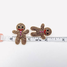 Gingerbread Man Stud Earrings
