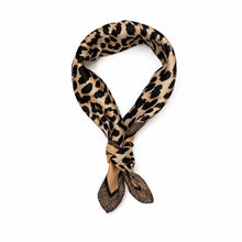 Leopard + Geo Bandana Scarf
