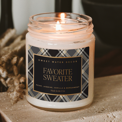 Favorite Sweater Candle