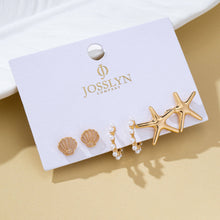 Trio Nautical Pearl Set | Gold