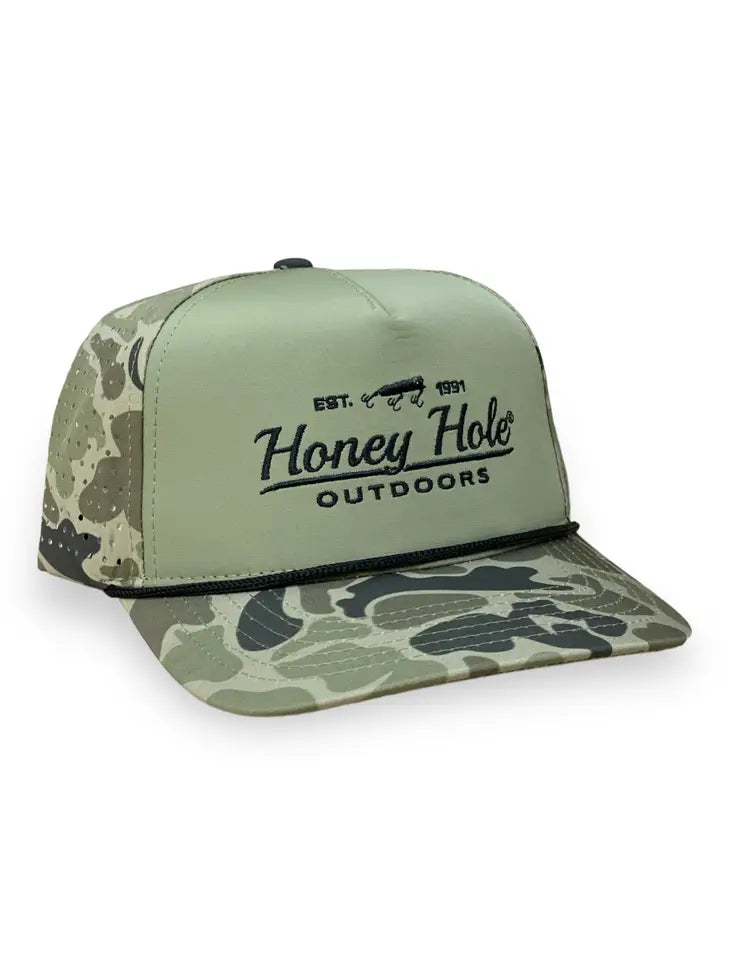 picture 1 men's Camo Rope Hat | Green