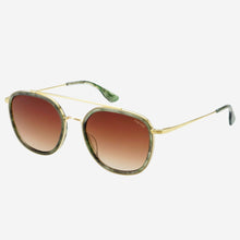 Weston Round Sunglasses | Emerald