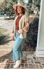 Carter Crochet Cardigan | Beige