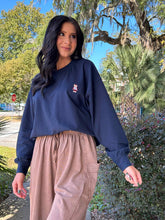 Teddy Embroidered Sweatshirt