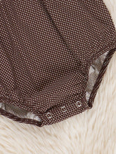 Smocked Pumpkin Bubble | Brown