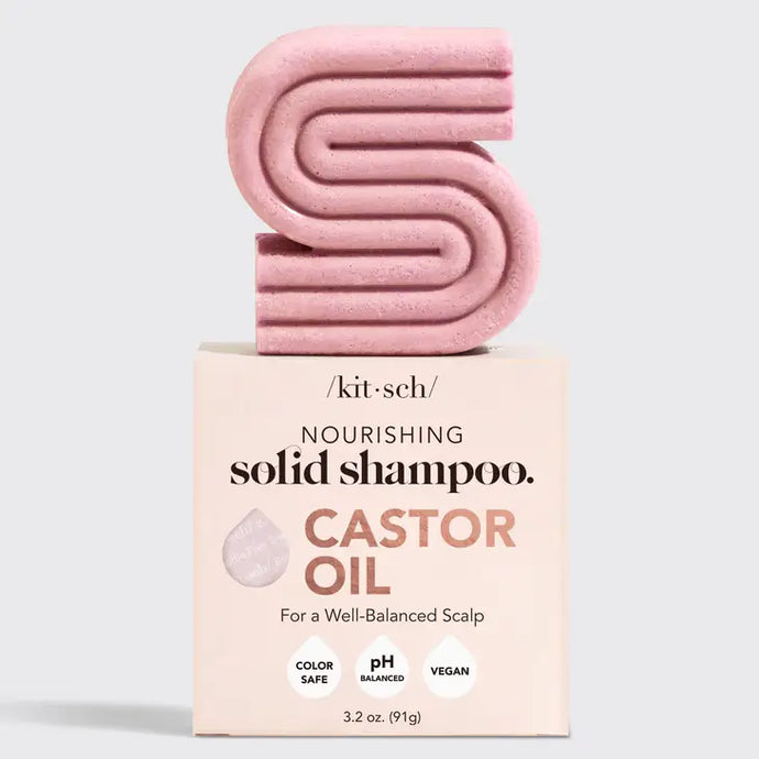 Castor Oil Nourishing Shampoo Bar | Kitschp