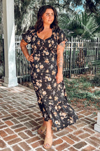 Onward Floral Maxi Dress | Black