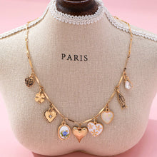 Charm Flover Heart Necklace