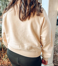 Collared Sweatshirt | Cream