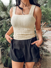 Smocked Airflow Shorts | Black