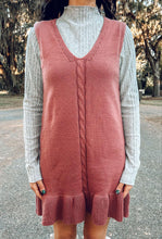 Sweet Sweater Dress | Mauve