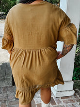 Vintage Lace Detailed Dress | Moss
