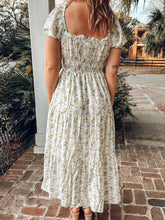 Nora Floral Dress | Blue