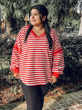 Fave Striped Knit | Red