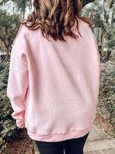Mock Reversed Neck Sweatshirt | Baby Pink