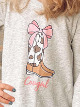 Cowgirl Boots Long Sleeve | Grey