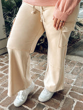 Mineral Wash Cargo Pant | Cream
