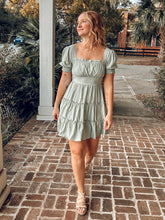 Spring Mini Dress | Sage