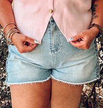 Brit Braided Denim Shorts