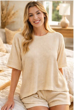 Corded Short Set | Sand