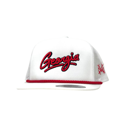 Georgia Football Trucker Hat | White