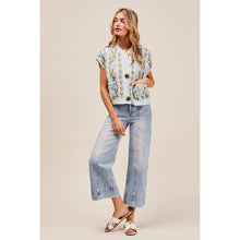 Emma Wide Leg Denim | Light