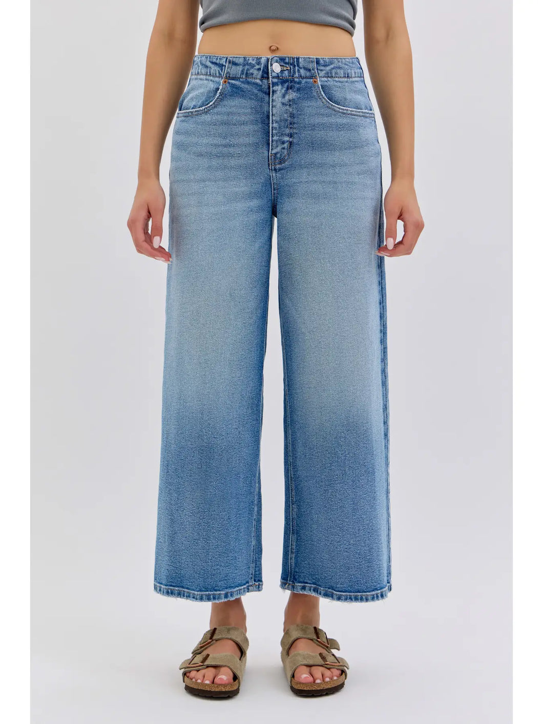 Ann Denim Wide Leg