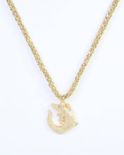 Corie Cord Necklace Alligator Gold: Default