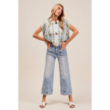 Emma Wide Leg Denim | Light