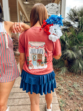 Playful Ruffle Skort | Navy