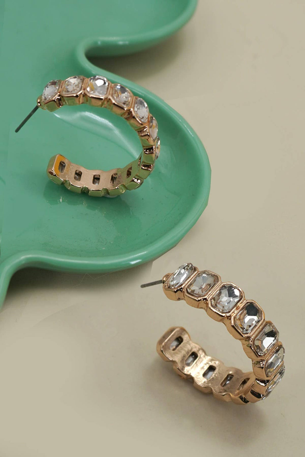 Classic Rhinestone Hoop