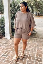 Corded Short Set | Mocha